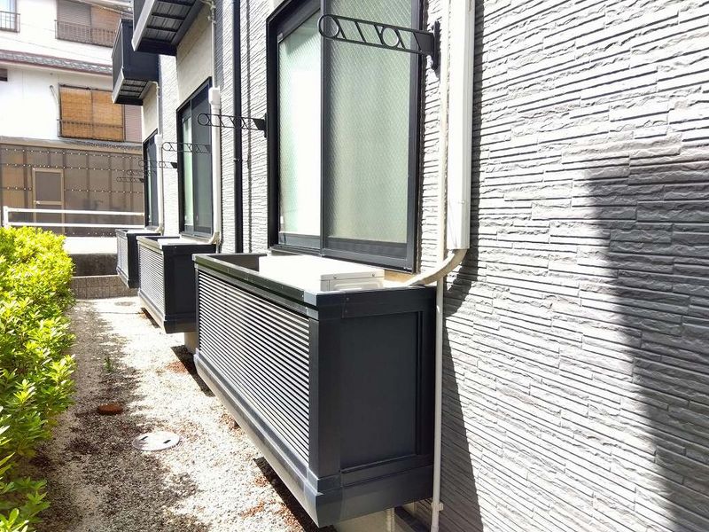 レオパレスピュア バルコニー