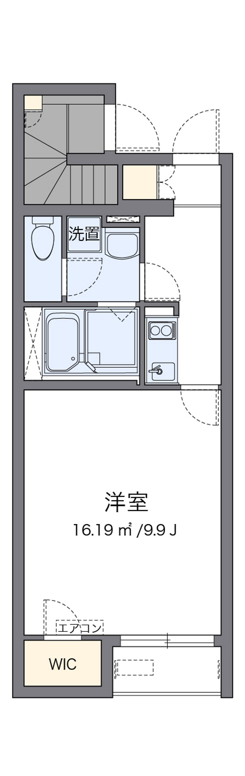 レオネクストコンフォートパレス 間取図