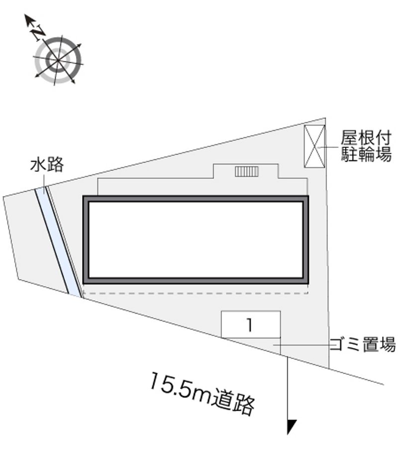 レオパレス吉川 配置図