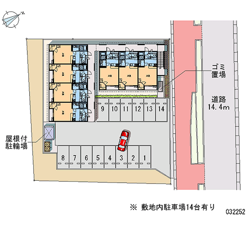 32252 Monthly parking lot