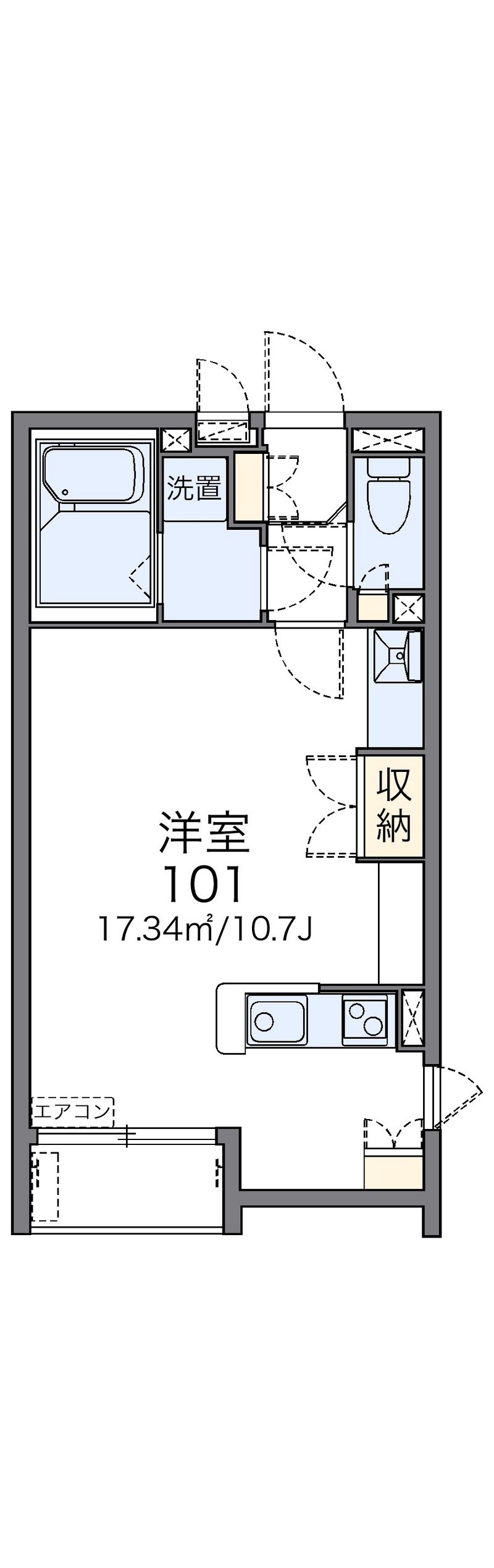 レオネクストシルフィード東大和 間取図