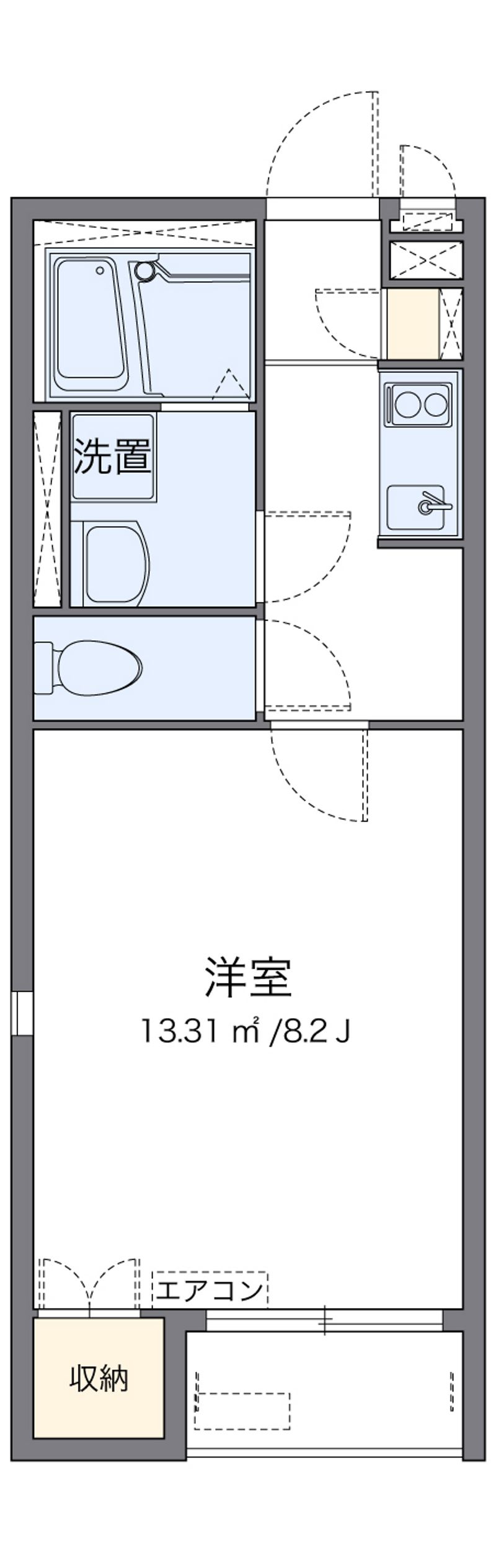 LEONEXT Asahimura Floor plan