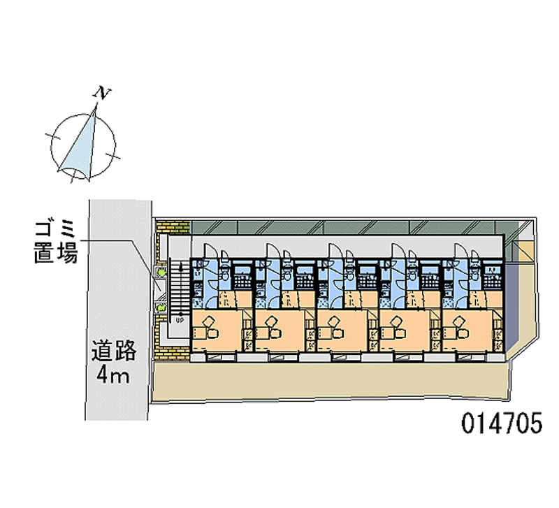 レオパレス八千代 区画図