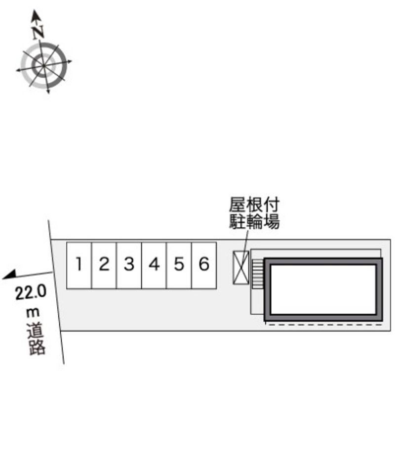レオパレス都 駐車場