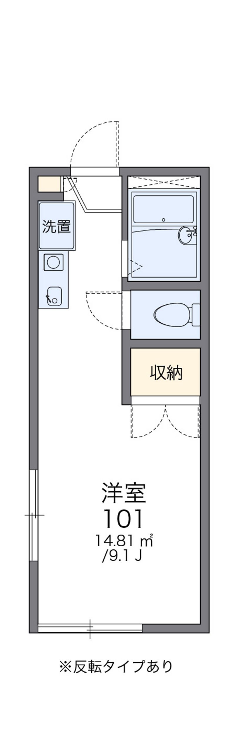 レオパレスＹ＆Ｍ 間取り