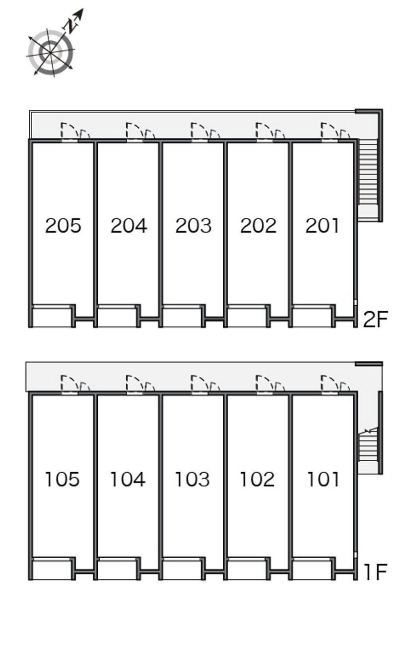 レオネクストスマイルスクエア 間取り配置図