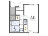 レオネクストソルボンヌ 間取図
