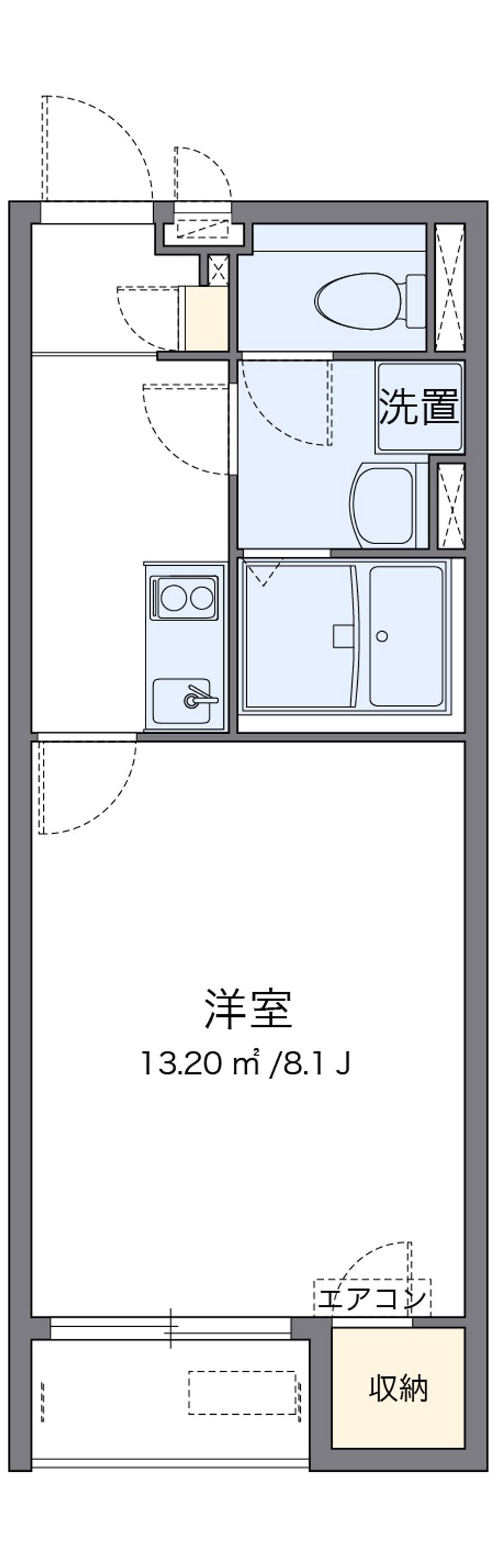 クレイノゾーンウイングサード 間取図