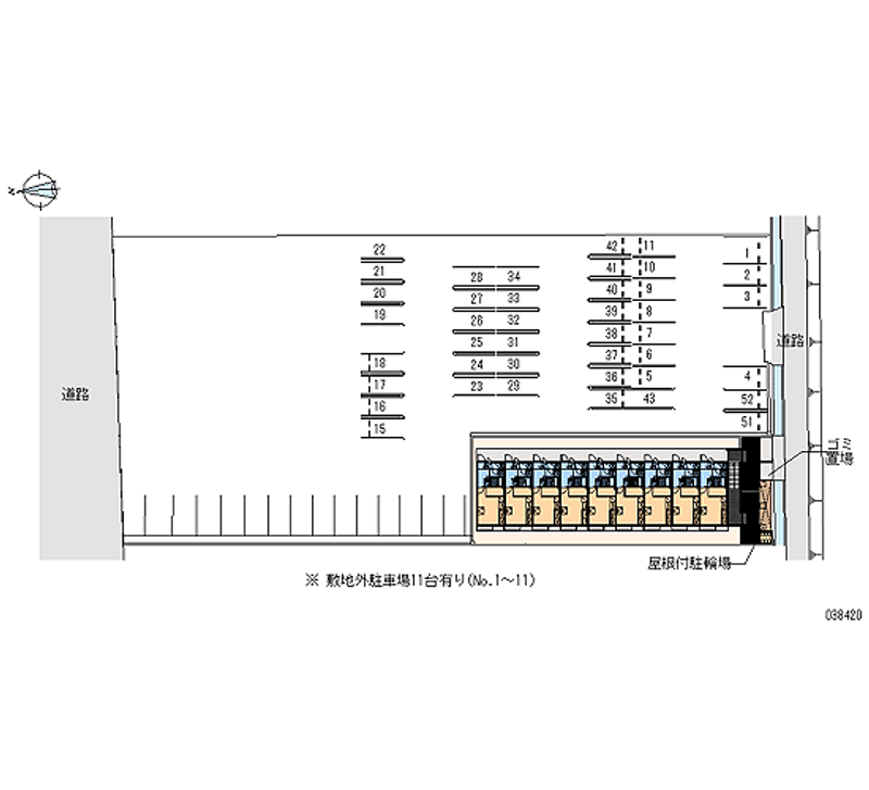 38420 bãi đậu xe hàng tháng