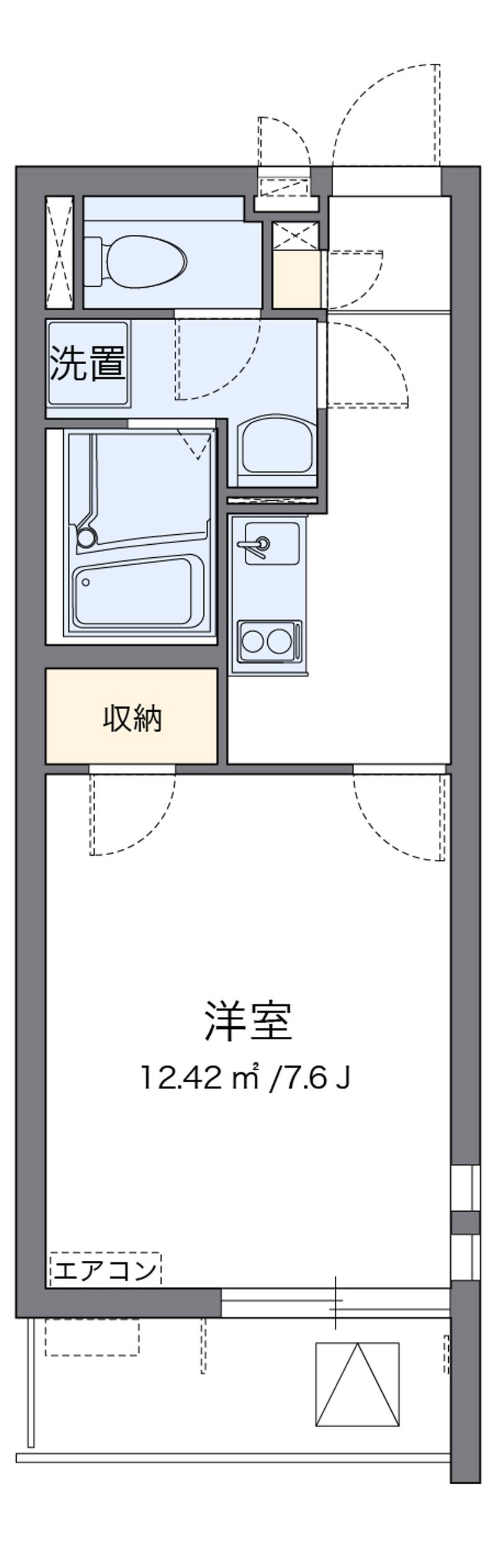 クレイノ河原タウニー 間取り