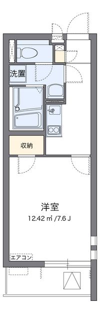 クレイノ河原タウニー 間取り図