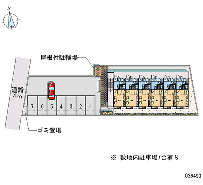 36493 Monthly parking lot