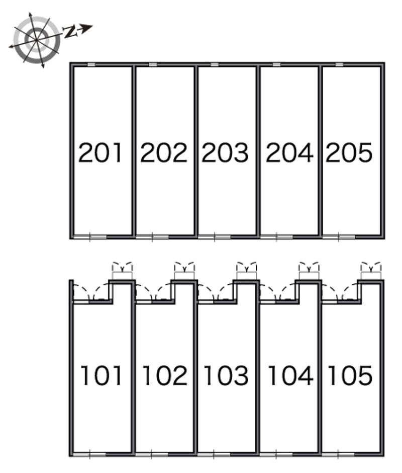 レオネクストメゾン　ド　テラ 間取配置図