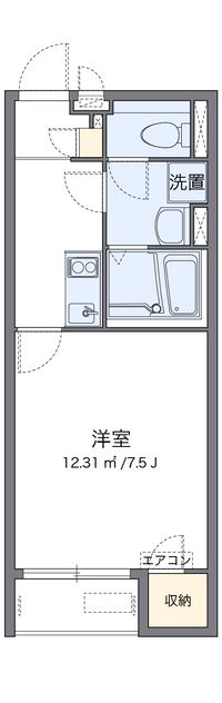 クレイノモデルノハウスⅡ 間取り図