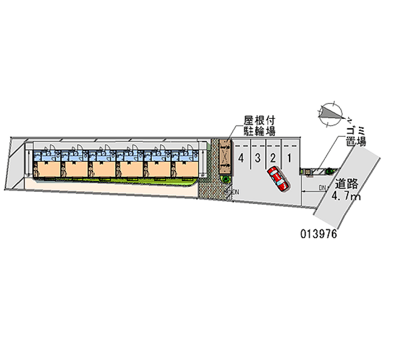 13976 bãi đậu xe hàng tháng