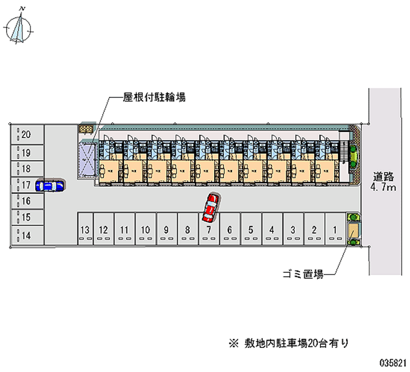 35821 bãi đậu xe hàng tháng