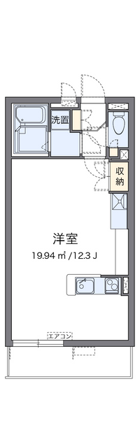 ミランダコスタ　Ⅴ 間取り図