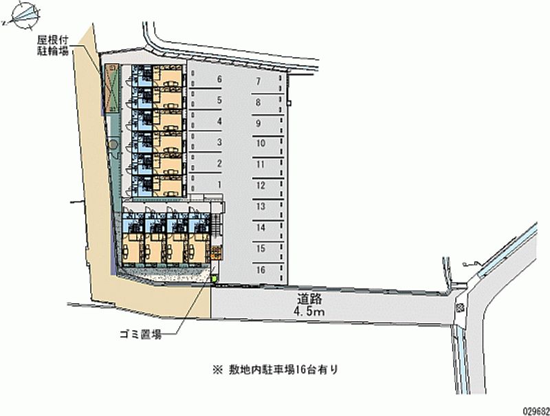 29682月租停车场