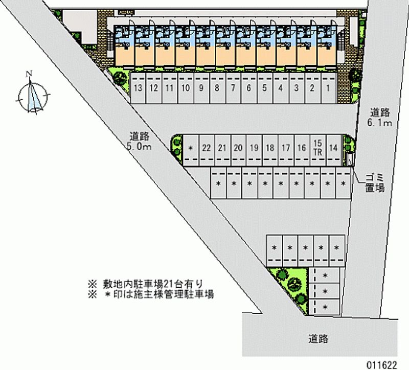 11622月租停車場