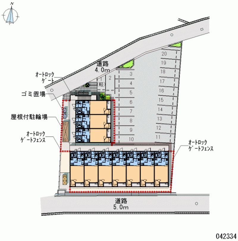 42334月租停車場