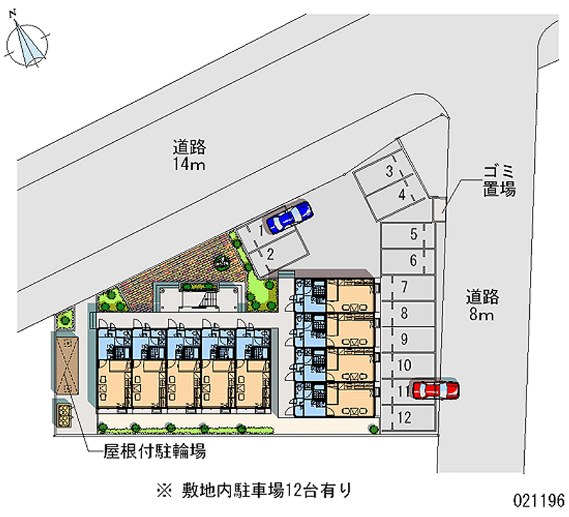 21196月租停車場