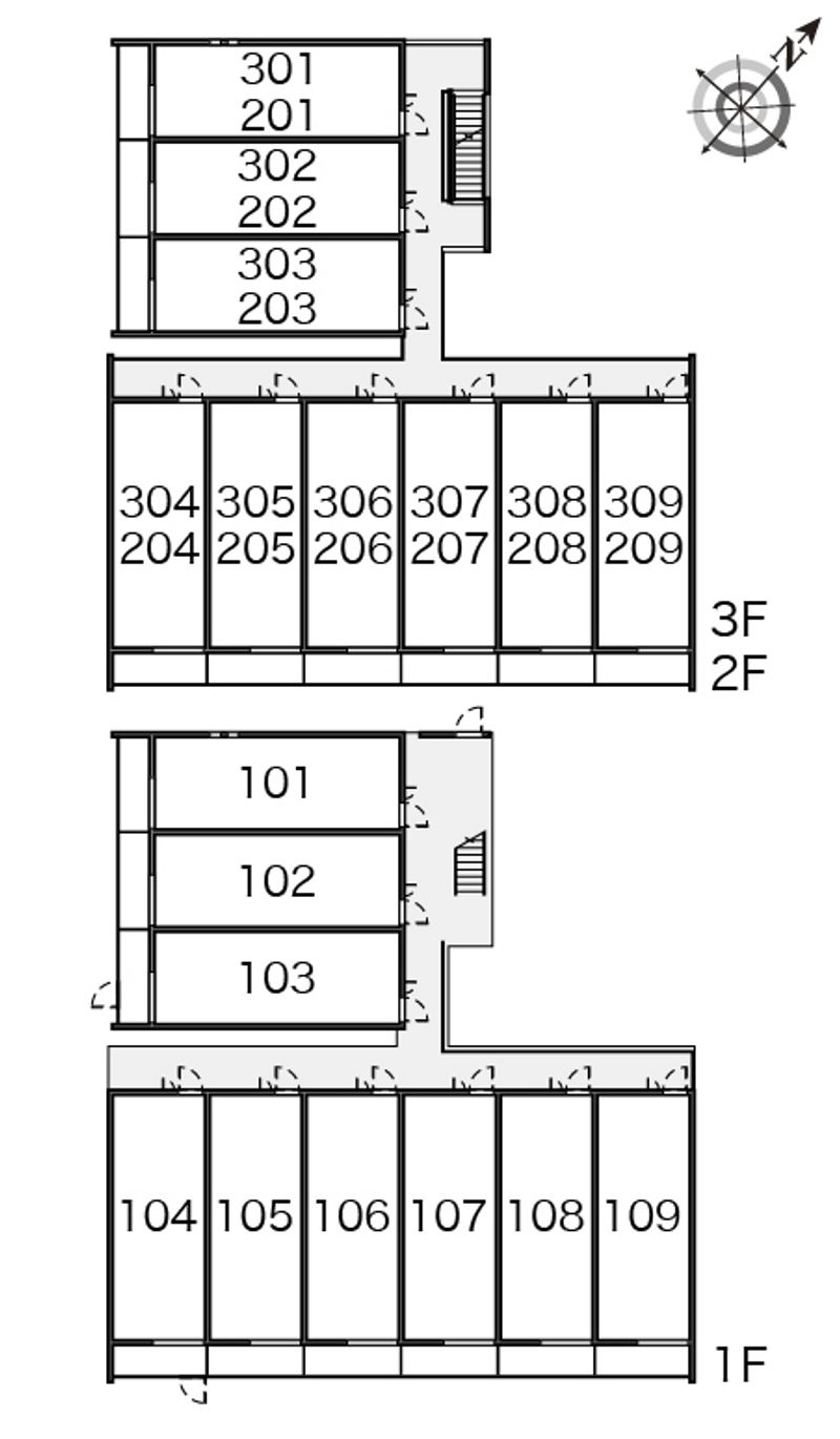 クレイノアミスター 間取配置図