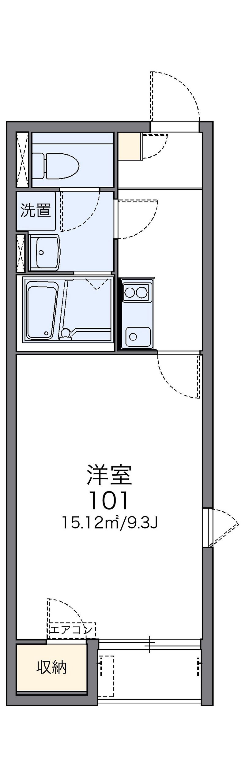 レオネクスト西芝 間取図