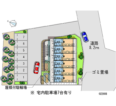 22908月租停車場