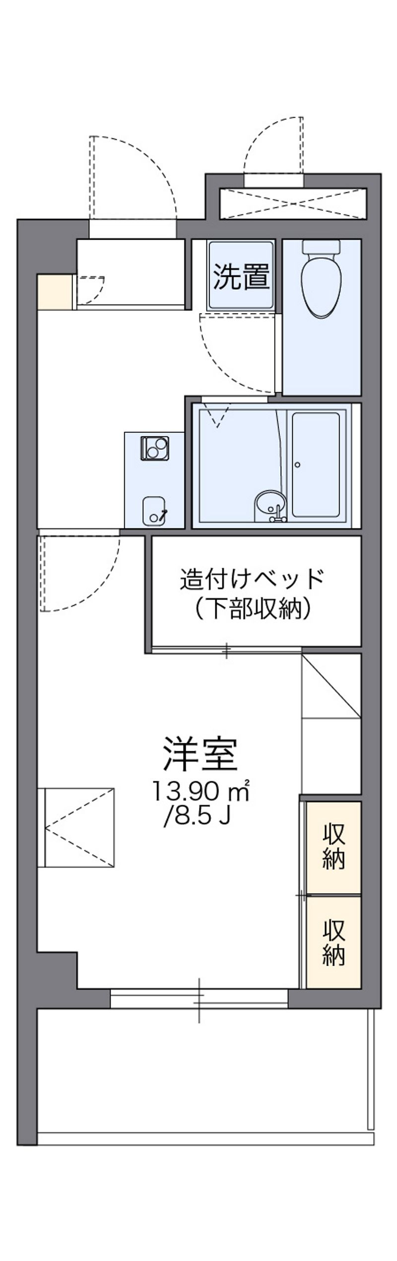 leopalace Oroku Toma Floor plan