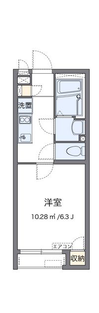 クレイノベルロサージュ 間取図