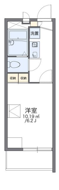 レオパレスオキツモ 間取り図