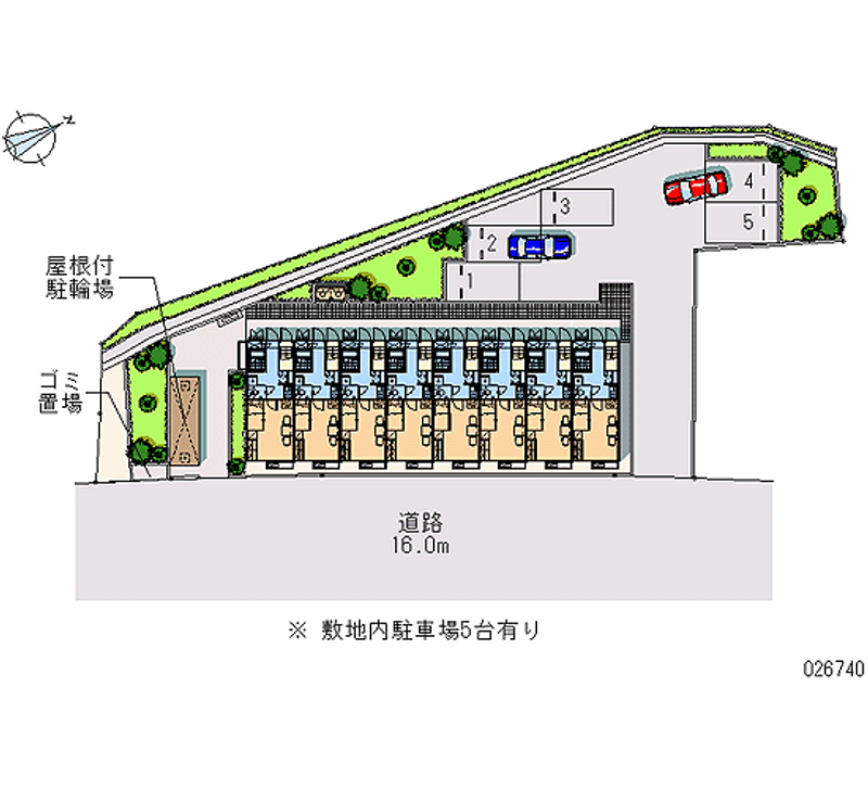 26740月租停車場