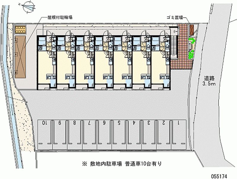 55174 Monthly parking lot