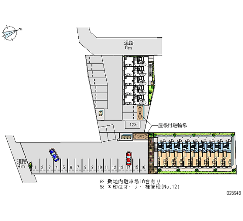 25948 Monthly parking lot