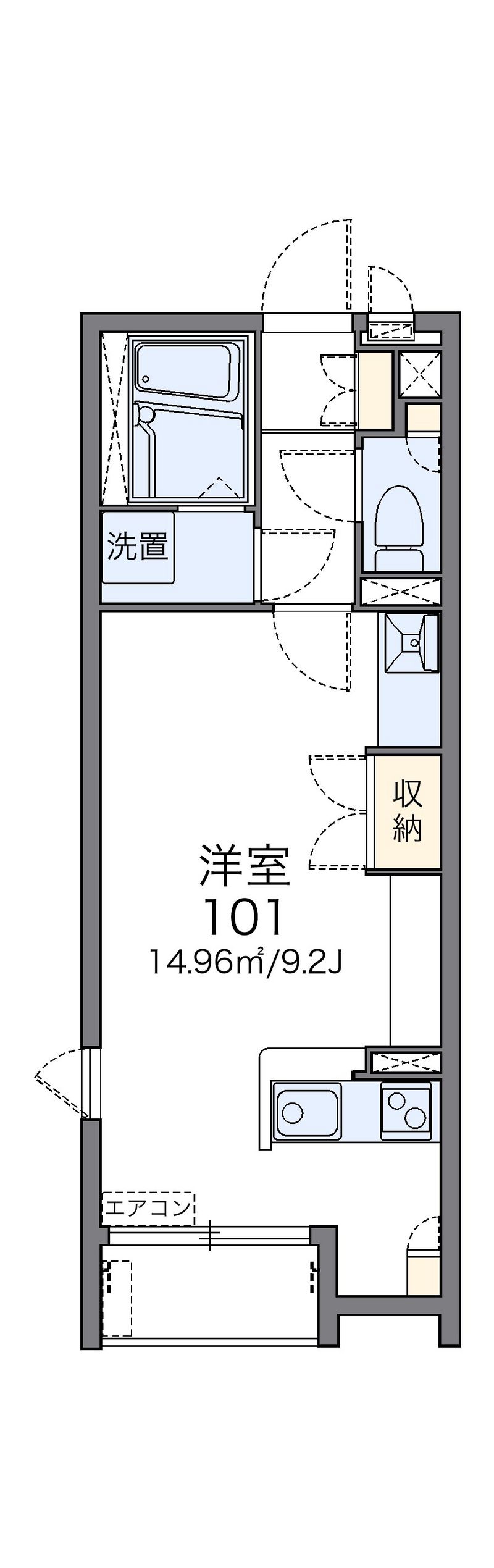 レオネクストベガ 間取り