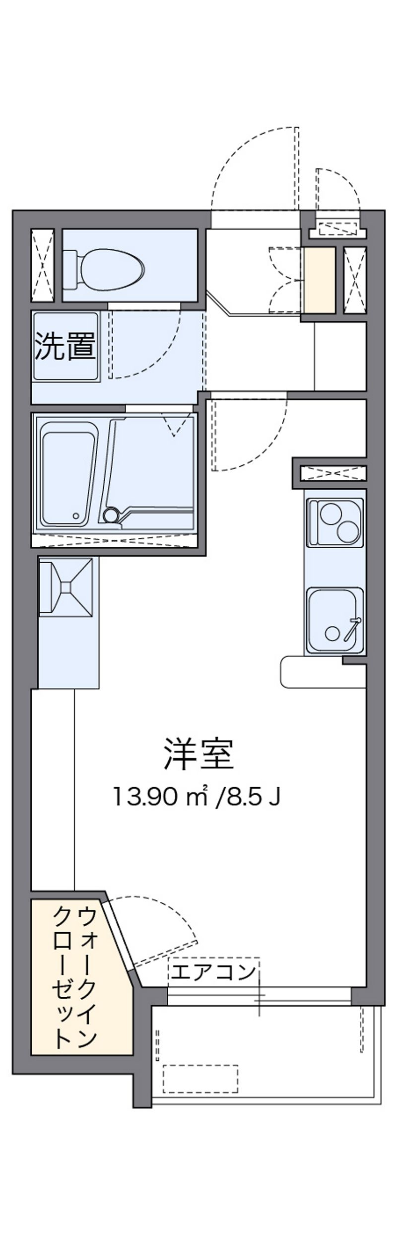 ミランダベルステージ 間取図