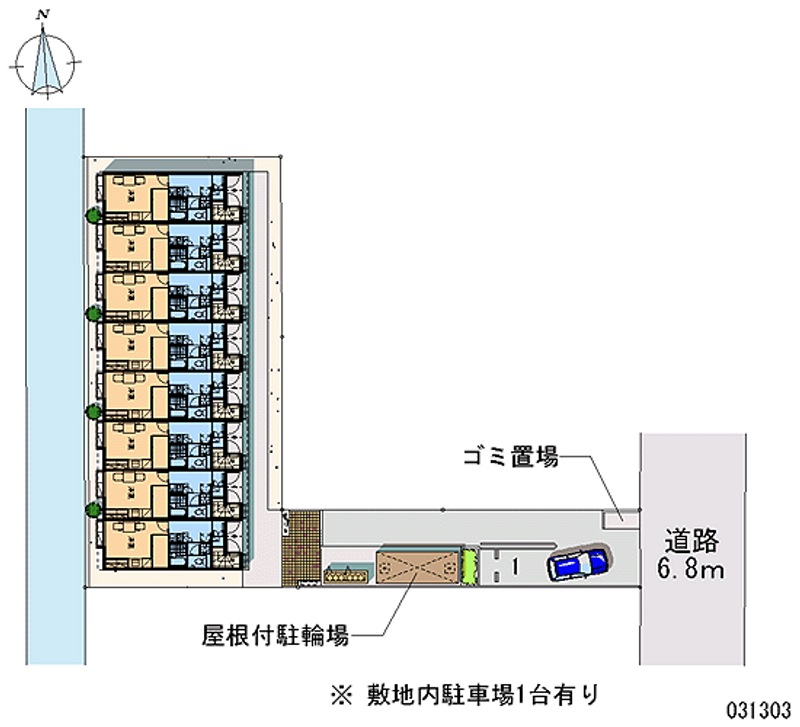レオパレス広貴 区画図