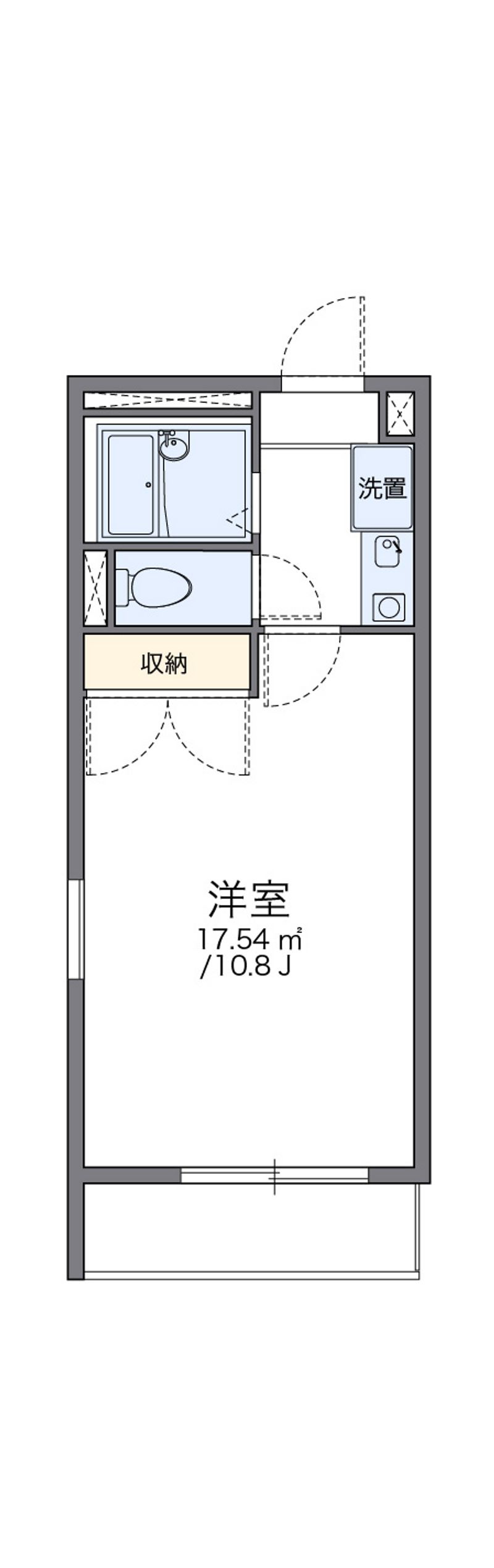 レオパレスＭ＆Ｍ 間取図