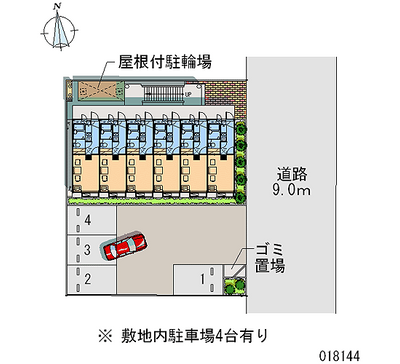 18144 Monthly parking lot