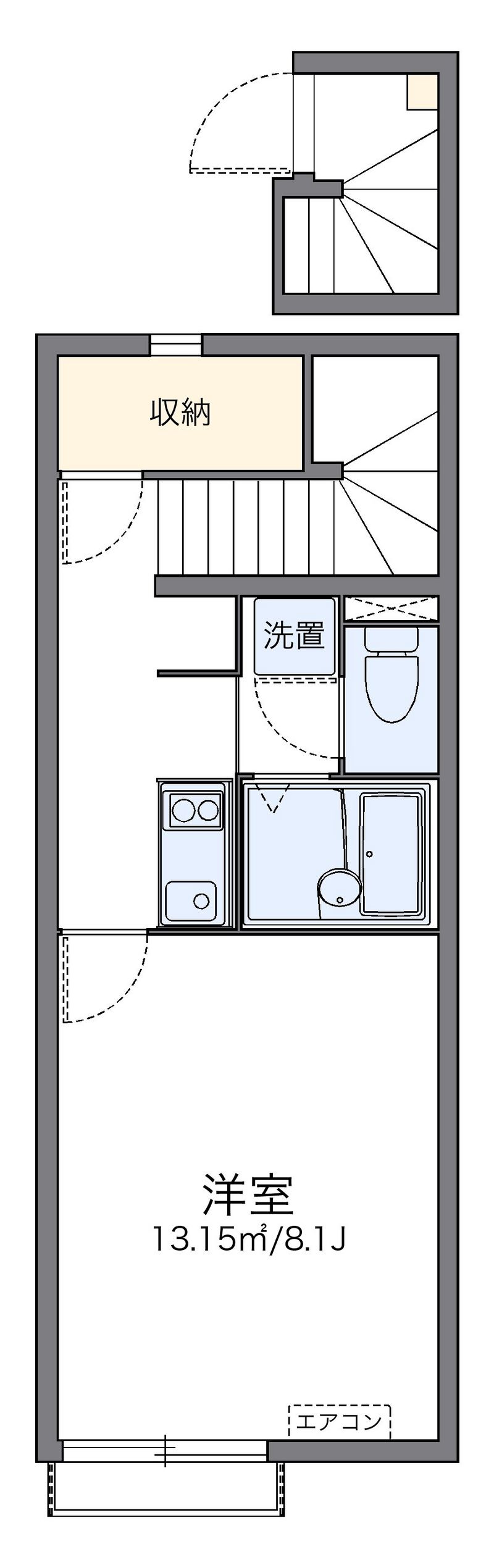 レオネクストアビーズベル 間取図