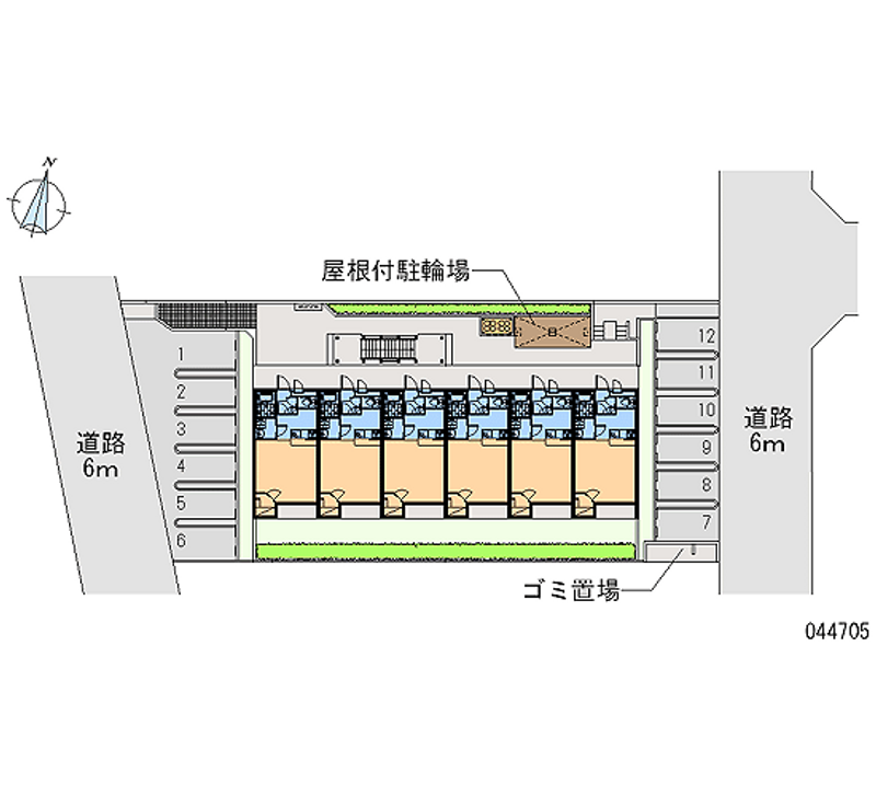 44705月租停车场