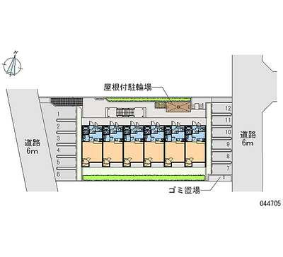 44705 Monthly parking lot