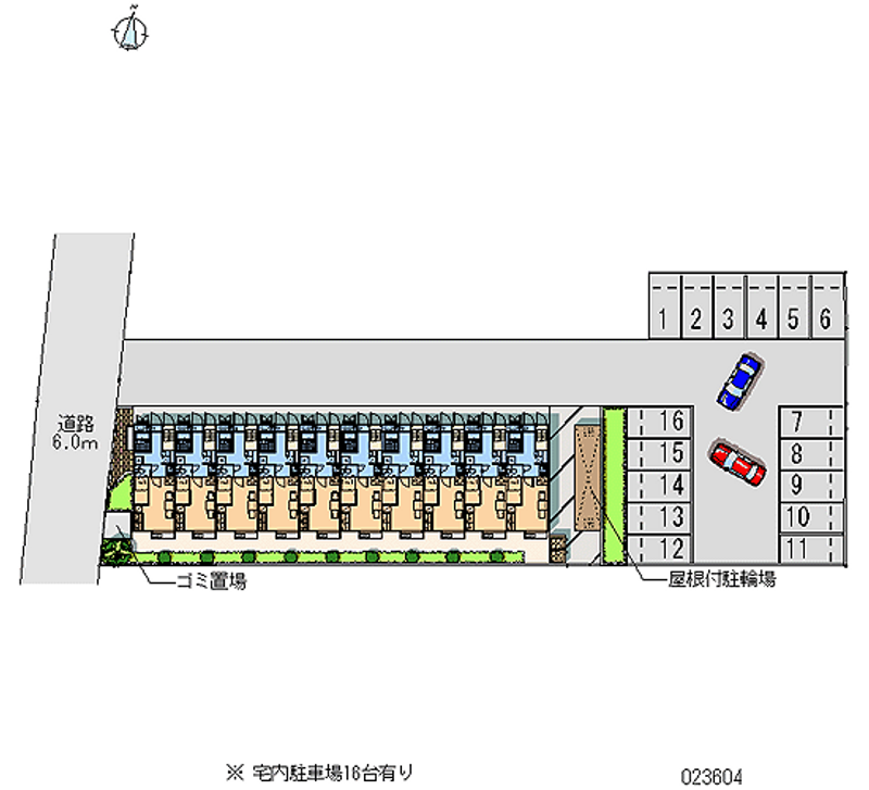 23604 Monthly parking lot