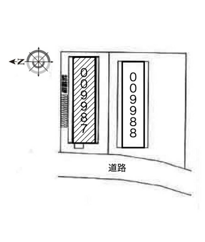 レオパレス大陽壱番館 配置図