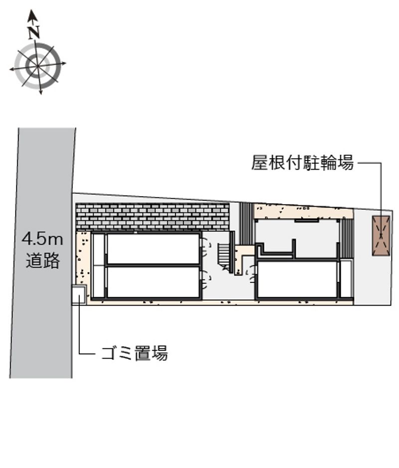 レオネクスト南品川ハイツⅡ 配置図
