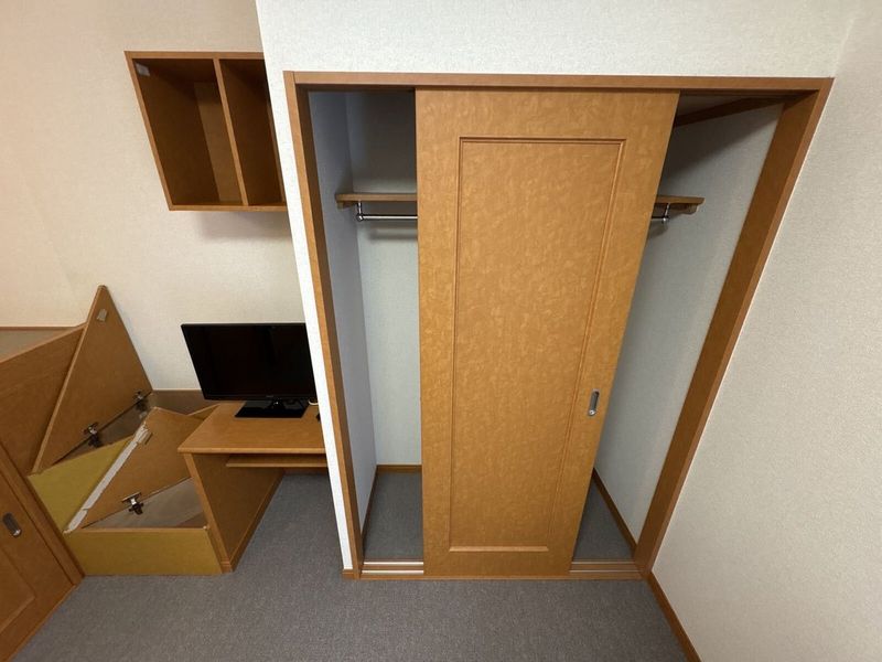 レオパレスだるま 収納