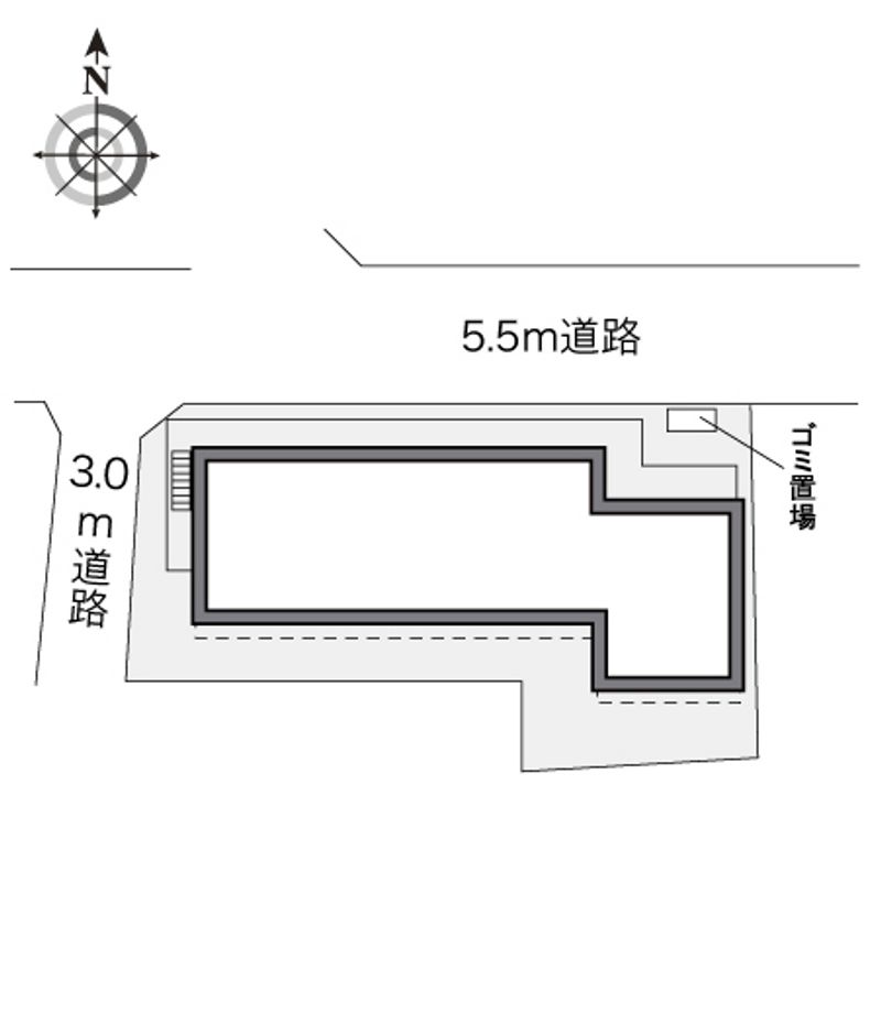 レオパレス清美 配置図
