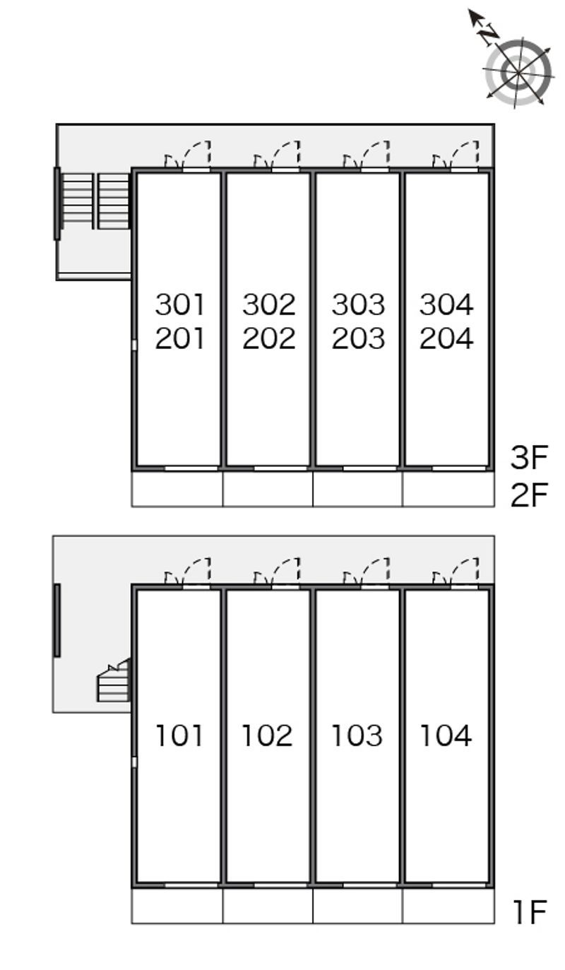 レオネクストラブバード 間取り配置図