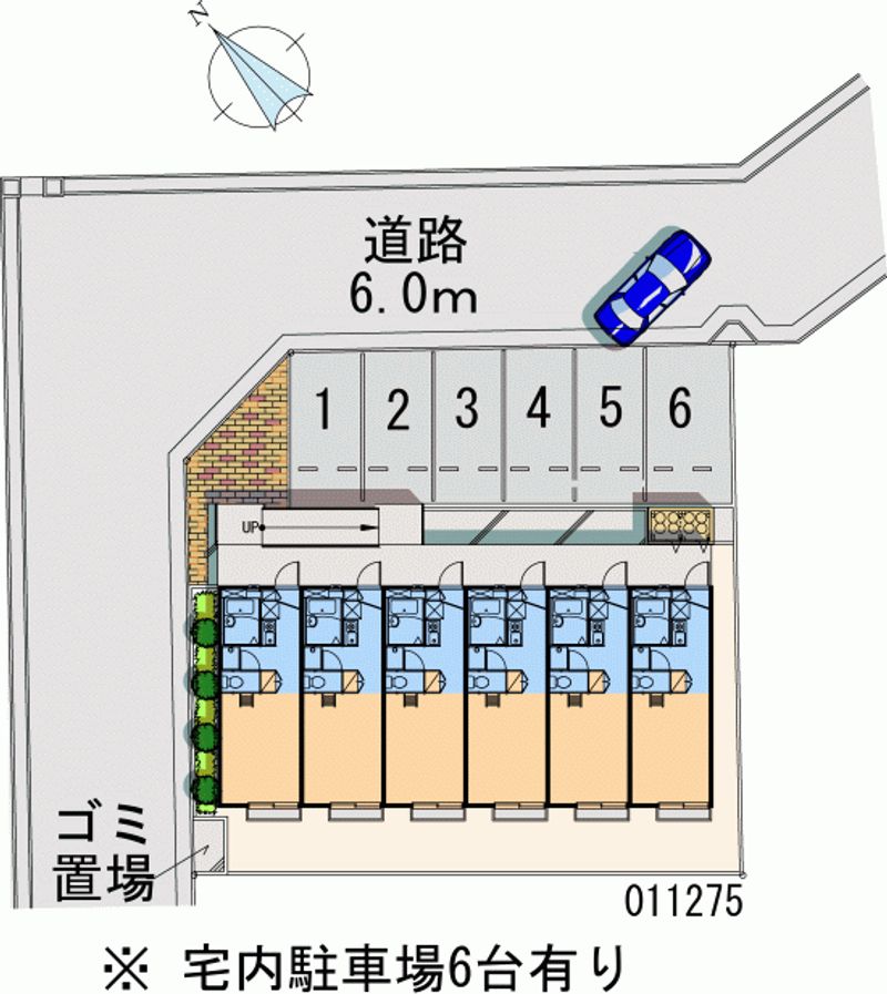 11275 Monthly parking lot