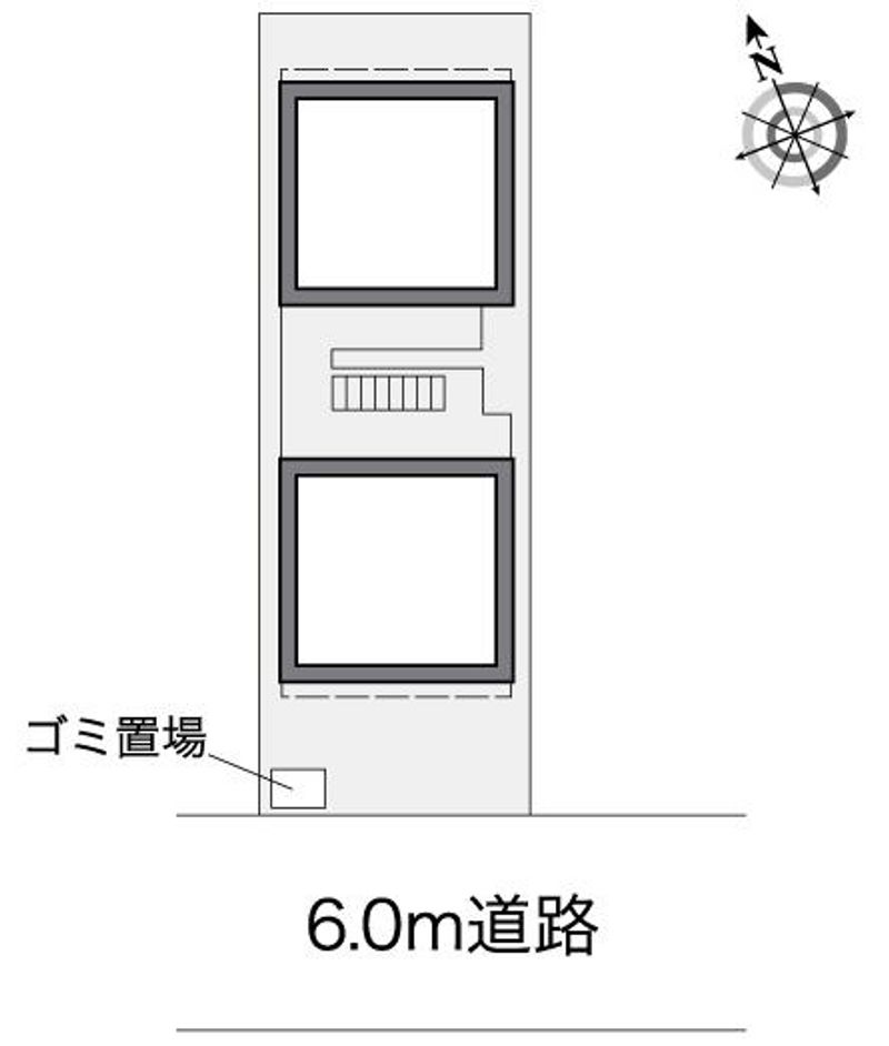 レオパレスメゾン　モンポルト 配置図